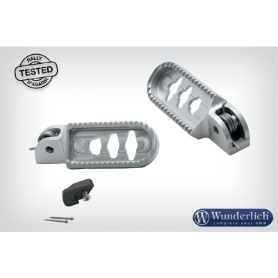 ERGOCOMFORT stupačky - strieborné