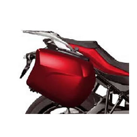 Turistický kufor  ľavý  červený