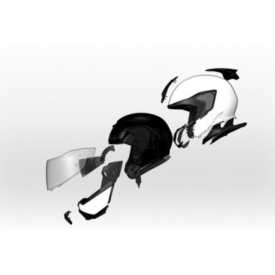 Plexi System 7 tmavšie s antifogom