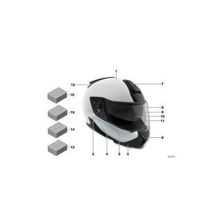 Vetranie System 7 prilby hlavová ventilácia