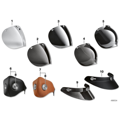 Prilba BOWLER - plexi veľké reflexné