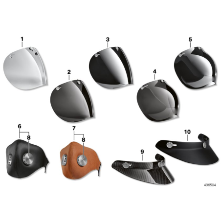 Prilba BOWLER - plexi veľké reflexné