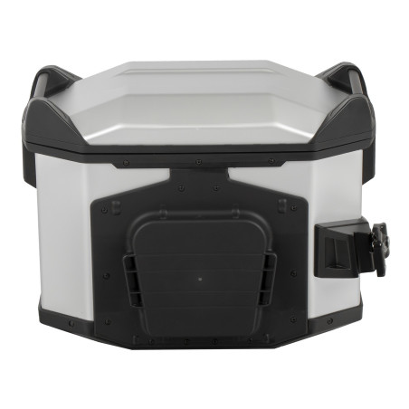 Xceed bočný kufor pravý 38l strieborný