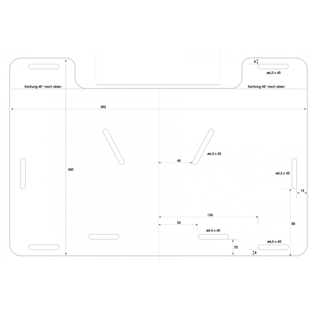 Montážna sada na zväčšenie batožiny