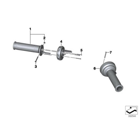 Sada vyhrievania rukovätí bez tempomatu