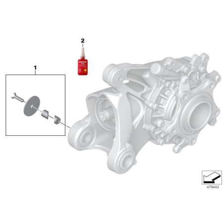 Frézovaný kryt spoju kardana