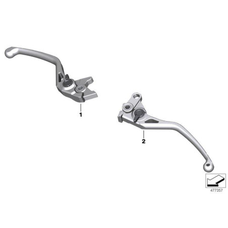 Nadstaviteľná HP spojková páčka