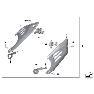 Ručne brúsené hliníkové kryty sania