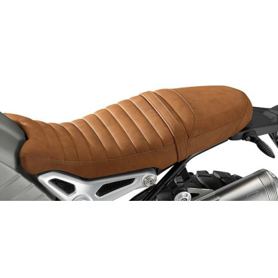 Sedadlo hnedé Scrambler - vysoké 850mm