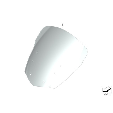 Plexi krátke číre