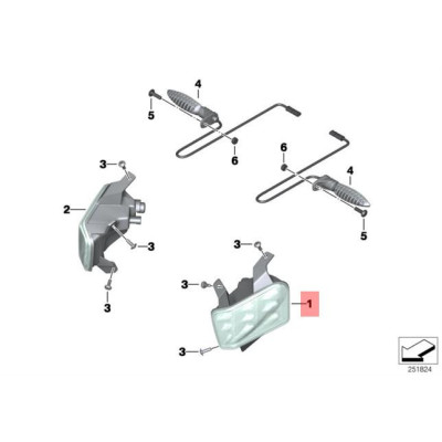 Smerovka Led predná - ľavá
