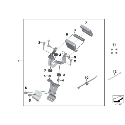 Držiak BMW Motorrad Navi