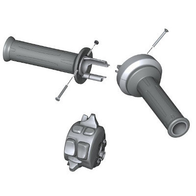 Vyhrievaná rukoväť ľavá