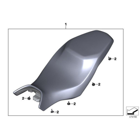Sedadlo komfortné 835 mm