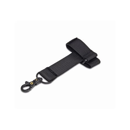 Poistný pásik Interphone s karabínou vhodný pre púzdra radu SM, čierny