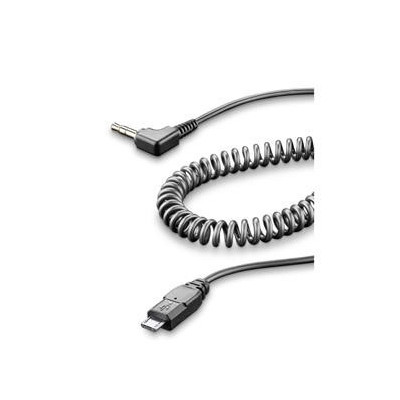 Aux audio kábel Interphone, micro USB konektor