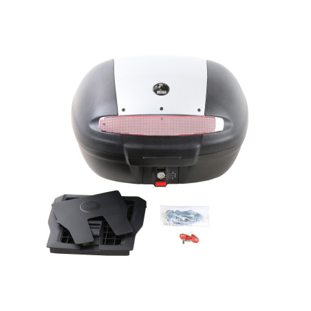 JOURNEY 50 topcase strieborný