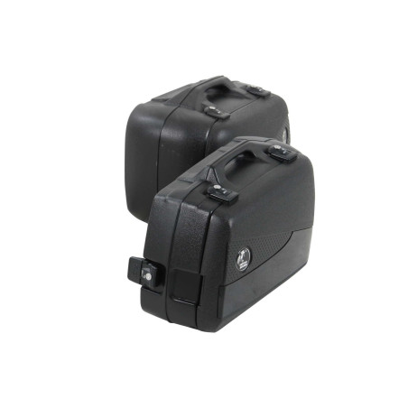 SADA BOČNÝCH KUFROV JUNIOR FLASH BLACK ENDURO 30L/40R