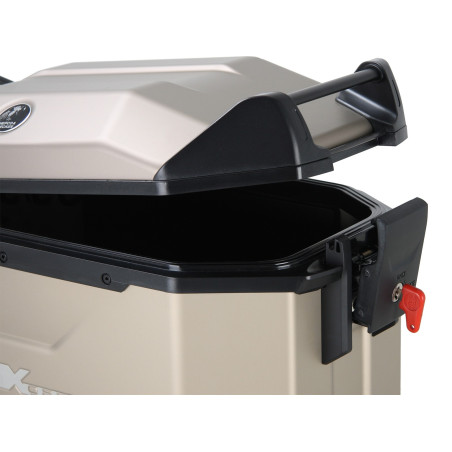 Xceed bočný kufor pravý 38l titan