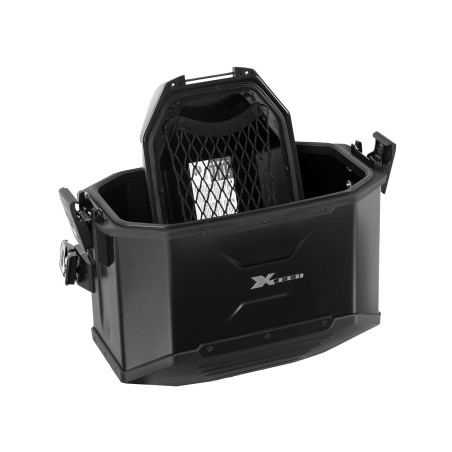 Xceed bočný kufor pravý 38l Jet black