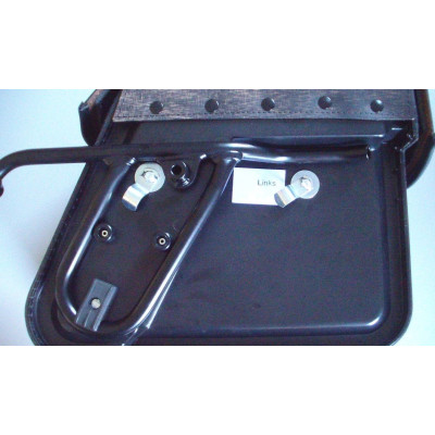 Rugged bočné tašky - sada čierne