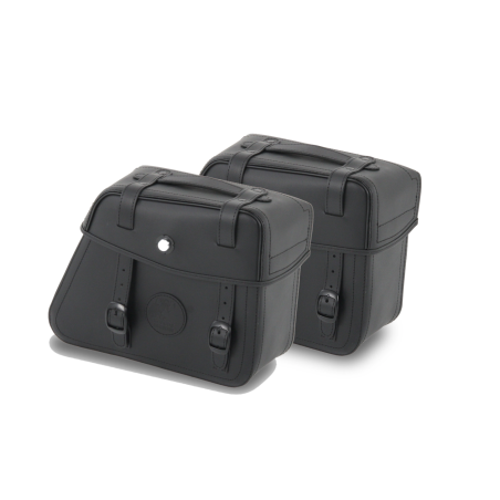 Rugged bočné tašky - sada čierne