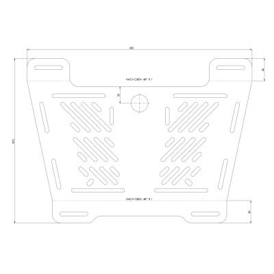 Rozšírenie nosiča - čierne