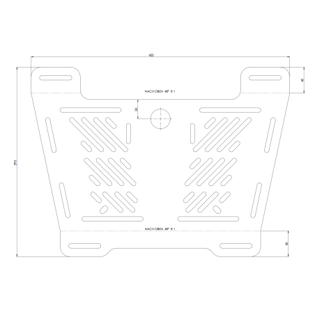 Rozšírenie nosiča - čierne