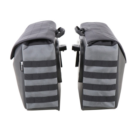 SADA BOČNÝCH TAŠIEK XTRAVEL BASIC + 2X UNIVERZÁLNY ADAPTÉR