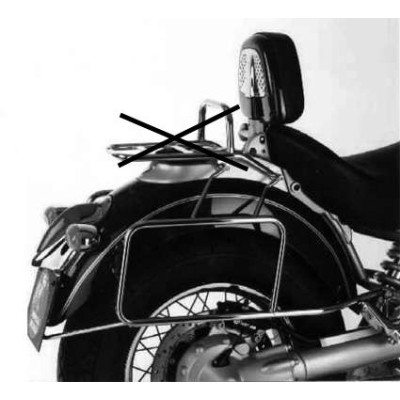 R850/1200C 97-04 Sada bočných nosičov chrom