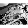 R1200GS Adv 06-13 LOCK-IT držiak bočných kufrov čierny