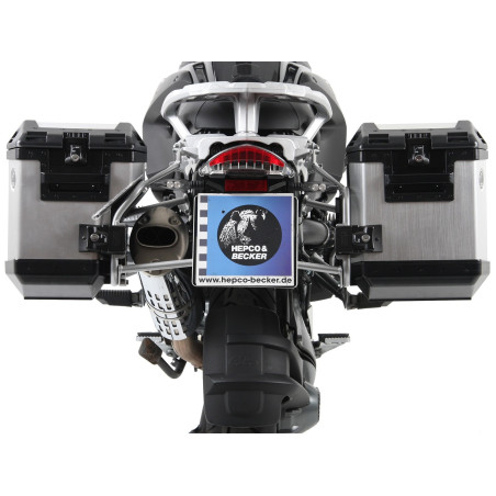 R1200/1250GS/Adv 2019- XPLORER Sada bočných kufrov a nosičov strieborná 2019-