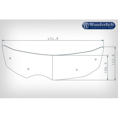 plexi predné pod hlavné -dymové