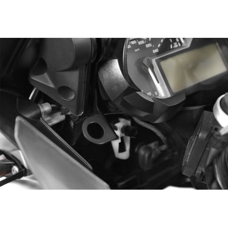 Držiak zásuvky - čierny