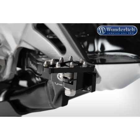 Nastaviteľná páka nožnej brzdy - čierna