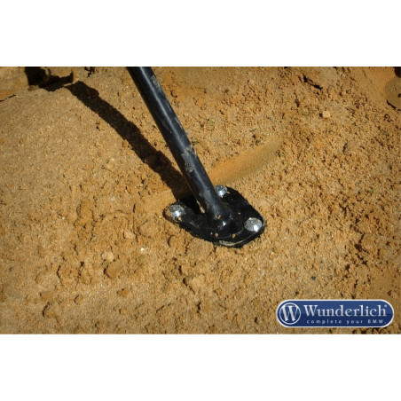 Zväčšenie plochy bočného stojana pre znížené