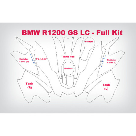 Ochranná folia GS - »PremiumShield« komplet sada