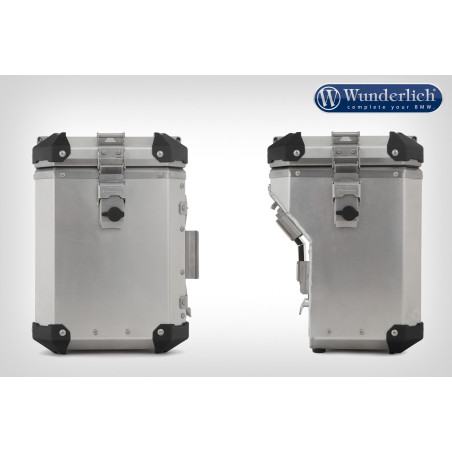 EXTREME Bočné kufre strieborné