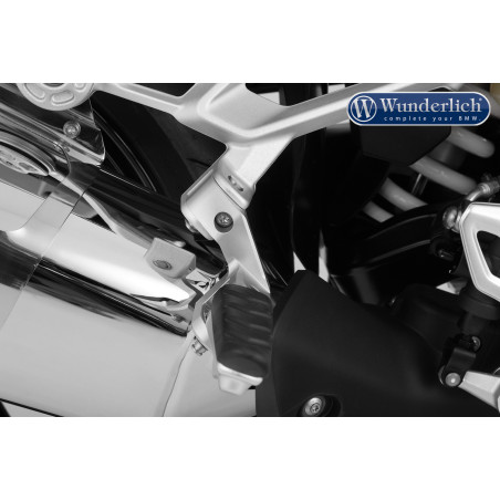 Predĺženie spolujazdcových stupačiek strieborné