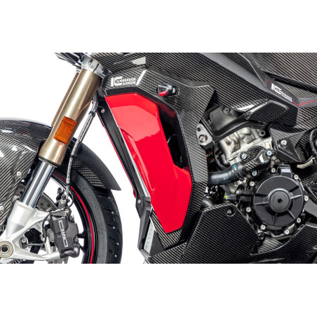 Kryt chladiča -Carbon pravý