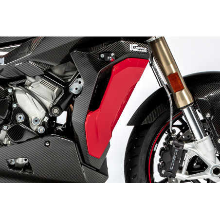 Kryt chladiča -Carbon pravý